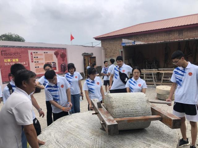 牢记初心使命 争取更大光荣丨天津理工大学师生组团来到静海宫家屯村,竟是为了……