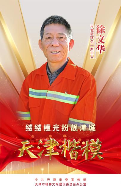 天津楷模海报丨徐文华