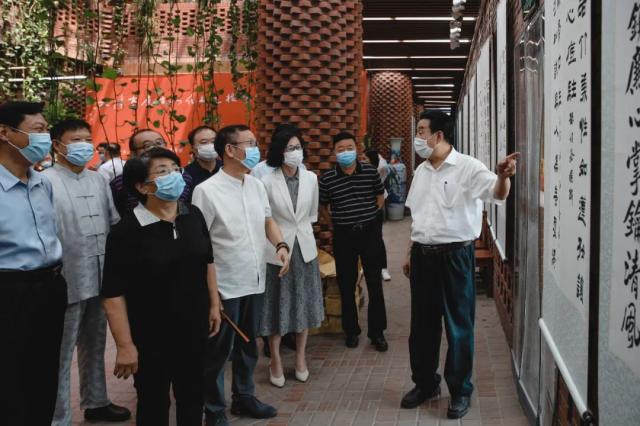 天津市廉洁文化主题楹联书法优秀作品展在静海开幕