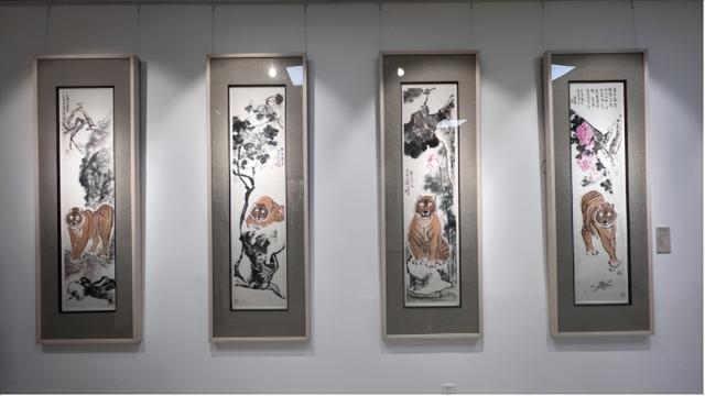 “虎啸风生”肖培金壬寅生肖虎作品展，你打卡了吗？