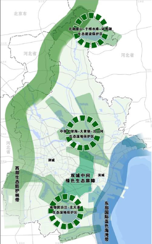 天津生态城总体规划图图片