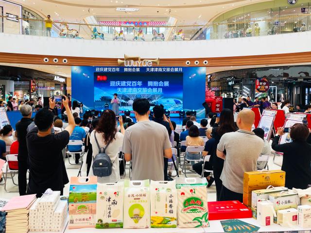 迎庆建党百年拥抱会展天津津南文旅会展月精彩启幕