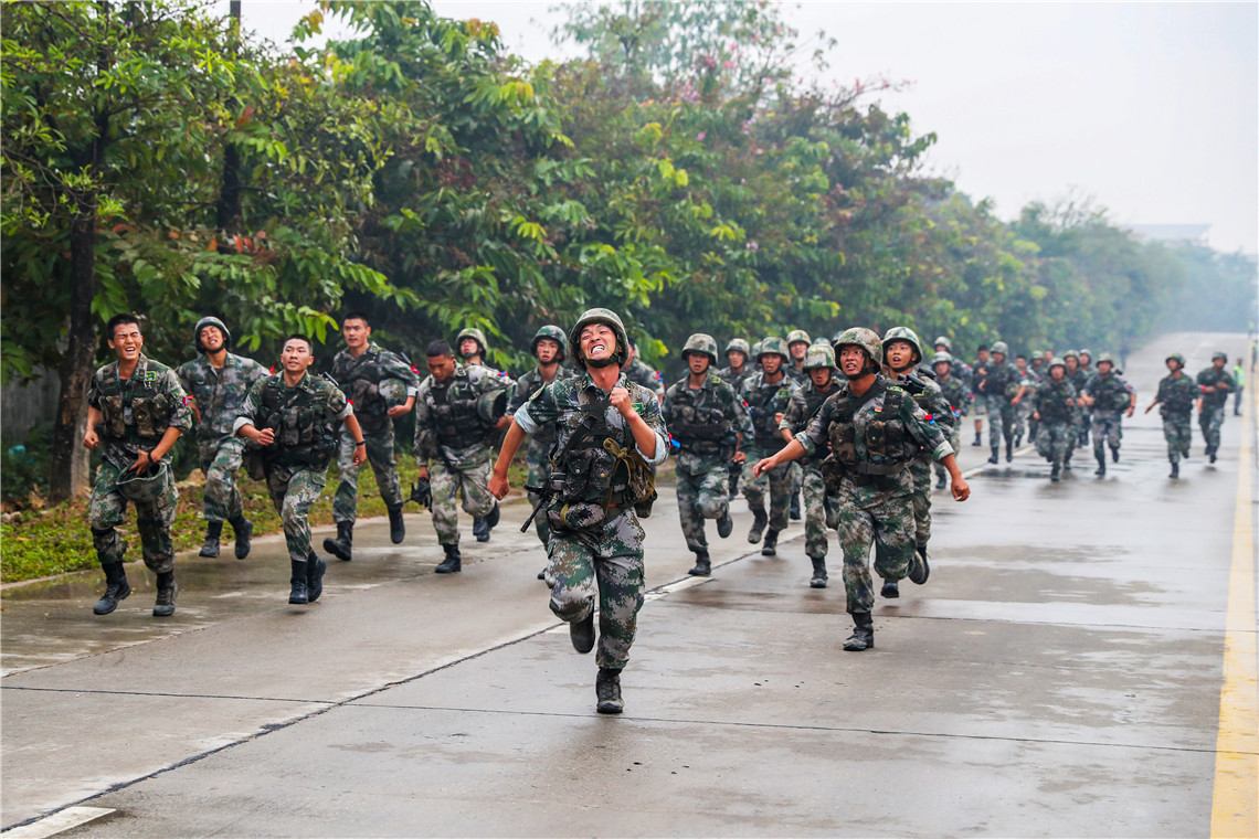 燃第73集团军济南第二团作战支援营年终大考