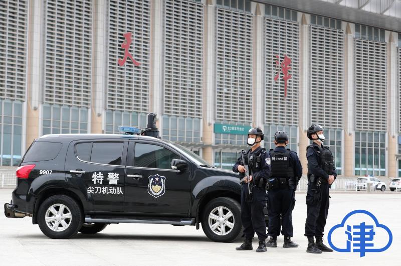 【津云镜头】"警"色很美!天津公安特警"尖刀"机动队护您平安