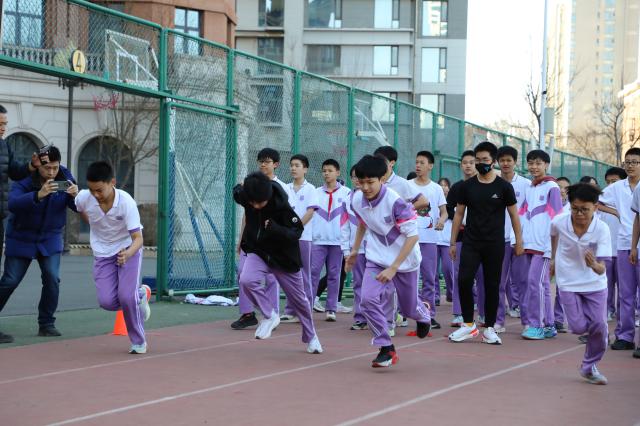 2024年天津市二十一中学体质健康三项赛开赛